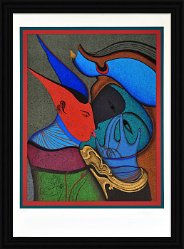 Метафизический поцелуй. Авторская графика Михаила Шемякина Метафизический поцелуй. Авторская графика Михаила Шемякина