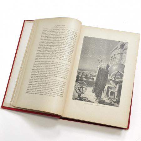 популярная астрономия. антикварная книга конца 19 века