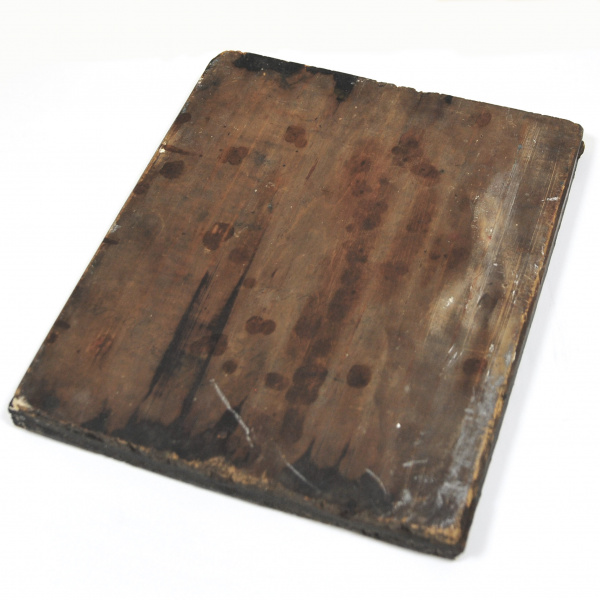 Георгий Победоносец поражает змея копьем. Старинная икона начала XX века Военные, силовики георгий победоносец поражает змея копьем. старинная икона начала xx века