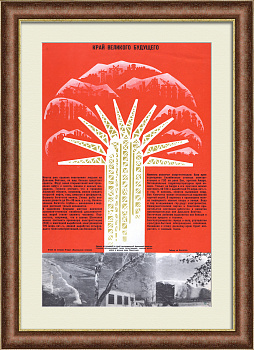 Развитие энергетики на Дальнем Востоке. Советский плакат Развитие энергетики на Дальнем Востоке. Советский плакат