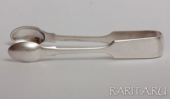 Старинные английские щипцы для сахара