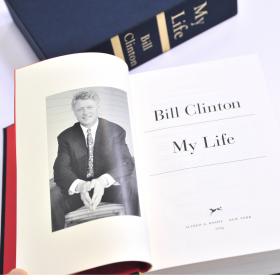 Автограф Билла Клинтона, президента США на Deluxe издании My Life