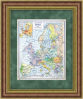 Западная Европа. Карта 1928 года