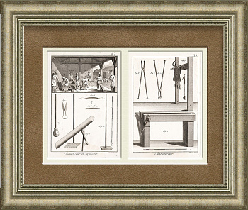 Выделка замши и лайки. Старинные гравюры