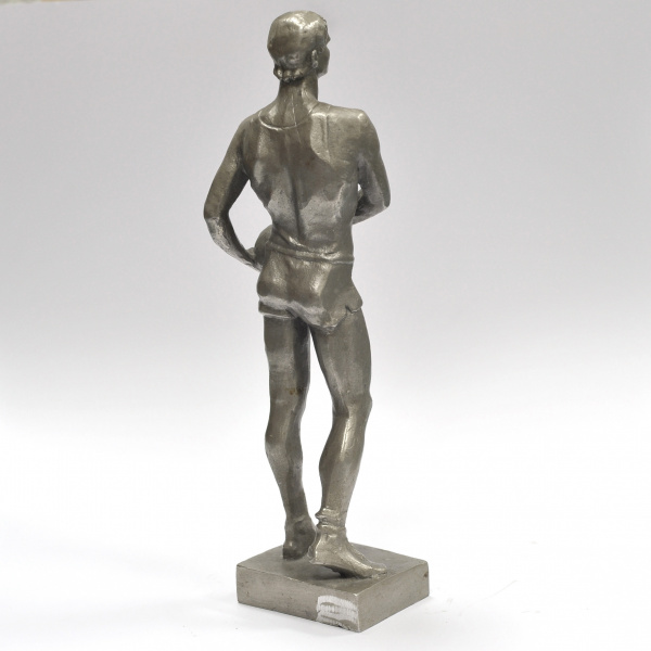 волейболист. винтажная, советская статуэтка 1970-х гг.