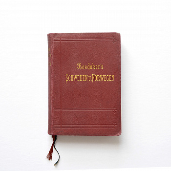 Путеводитель: Швеция, Норвегия с 59 картами-литографиями