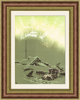 Восточная Сибирь, поздний гость. С гравюры В. Мешкова