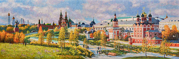 Летопись в камне и зелени. Авторская живопись