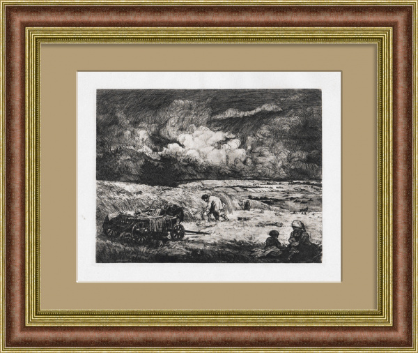 Жнитво, старинная гравюра В.Д. Фалилеева, 1923 г. Жнитво, старинная гравюра В.Д. Фалилеева, 1923 г.