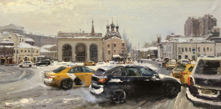 Таганская площадь. Современная живопись