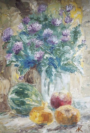 Осенний букет. Картина, живопись