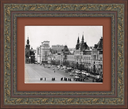Москва, Красная площадь, ГУМ. Фотография ТАСС 1960 года