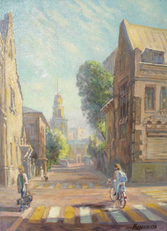 Малый Ржевский переулок.  Авторская, современная живопись