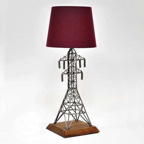 ЛЭП, уникальная дизайнерская лампа, в единственном экземпляре