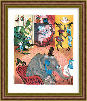 У меня зазвонил телефон... Кто говорит? Слон! 