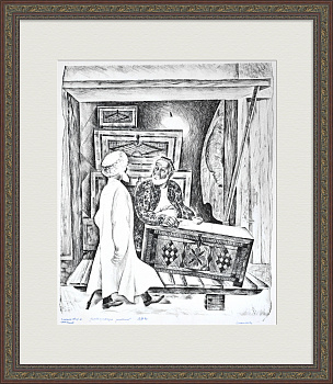 Нестареющие ремесла, Узбекистан. Старинная гравюра