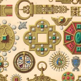 Европейское ювелирное искусство эпохи Возрождения. Старинная литография