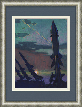 На страже Родины! Ракетные войска СССР, авторская графика
