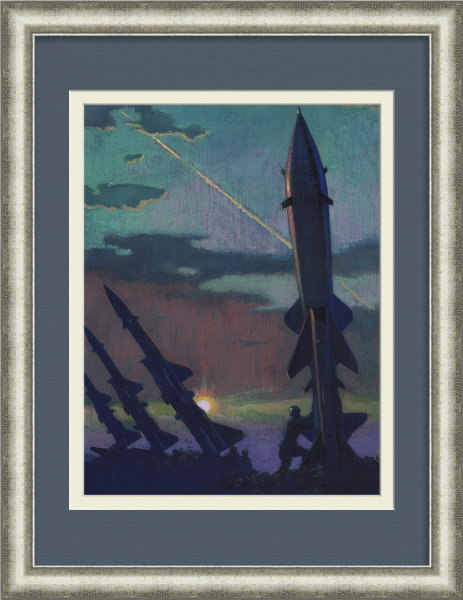 На страже Родины! Ракетные войска СССР, авторская графика