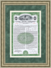 Автомобильная компания General Motors Corporation, сертификат на 1000$