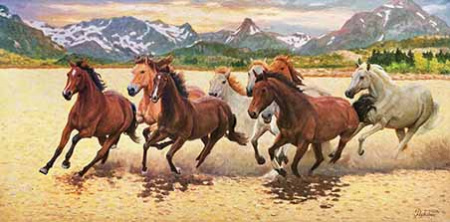 Красота, сила и грация. Авторская живопись