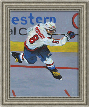 Рекорд. Хоккей с шайбой, авторская живопись