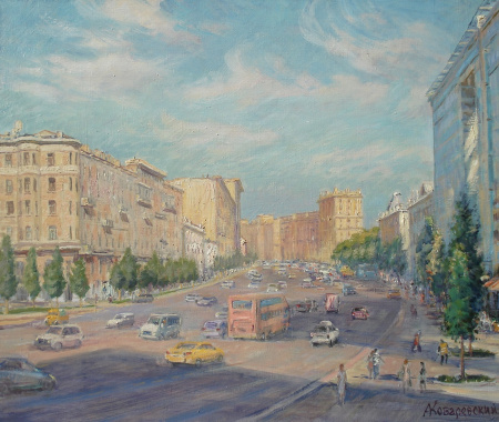Москва. Садовое кольцо. Земляной Вал