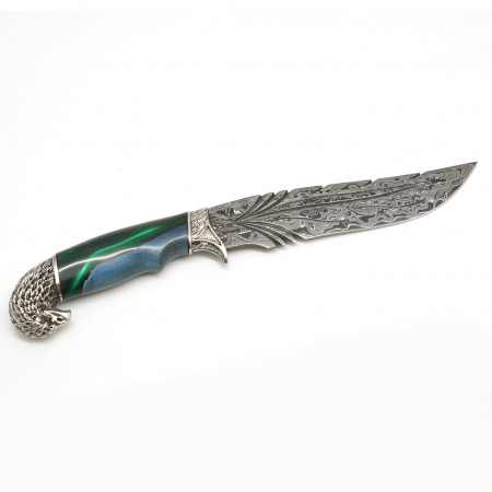 авторский нож «орел» в подарочном деревянном коробе