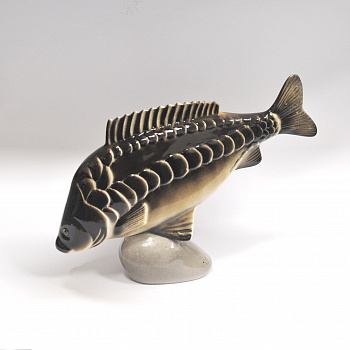 Зеркальный карп, декоративная статуэтка