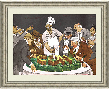 СОИвый пирог. Плакат времен холодной войны