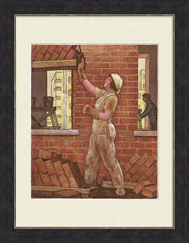 Жилье строится! Авторская графика