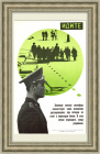 ГИБДД: переходи на зеленый свет! Плакат СССР
