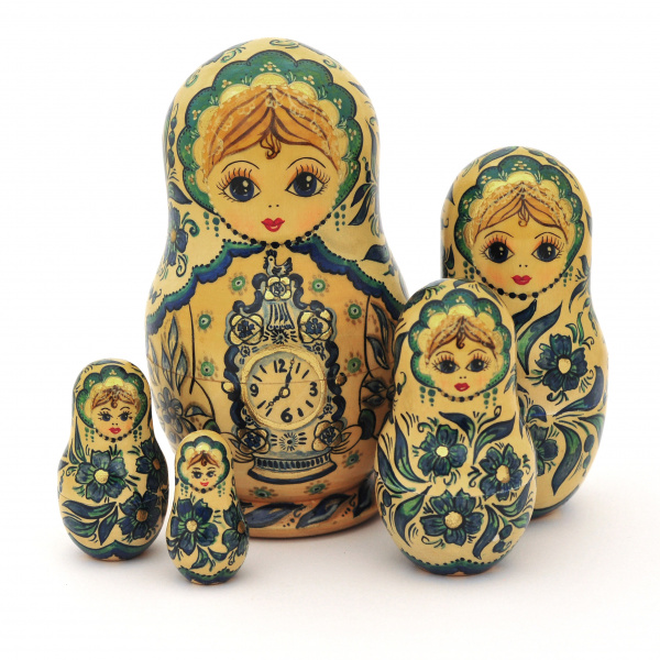 Матрешка винтажная 