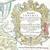 карта империи московитов на 2-х листах, 1-я половина 18 века, большой формат