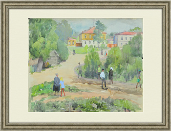 Подмосковье. Авторская графика Подмосковье. Авторская графика