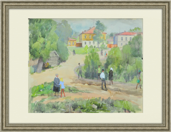 Подмосковье. Авторская графика Подмосковье. Авторская графика