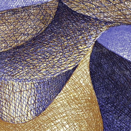 лента мёбиуса. большой офорт