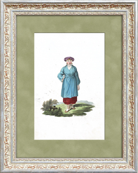 Костюмы Российской империи: ингерманладская крестьянка, 1811 г. Костюмы Российской империи: ингерманладская крестьянка, 1811 г.