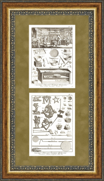 Кондитерская мастерская. Редчайшие старинные гравюры Кондитерская мастерская. Редчайшие старинные гравюры