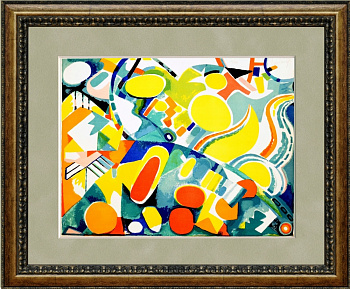 Пейзаж. Авторская литография Жака Лагранжа Пейзаж. Авторская литография Жака Лагранжа