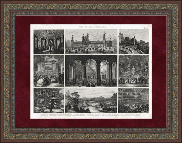 Фестивали, выставки, спорт и маскарады Западной Европы. Антикварная гравюра Фестивали, выставки, спорт и маскарады Западной Европы. Антикварная гравюра