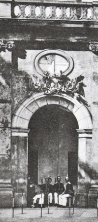 королевский дворец stadtschloss в потсдаме (разрушен в 1945), старинная фототипия