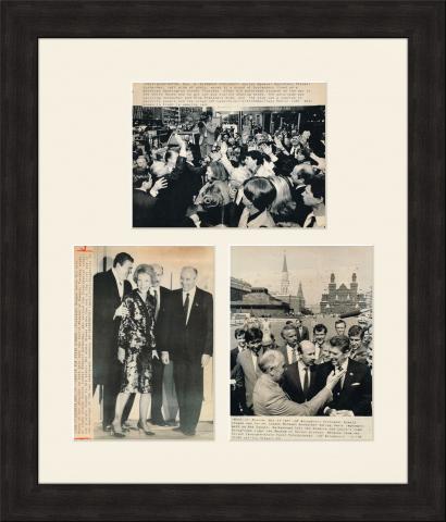 Политические встречи Горбачева и Рейгана, архивные фото 1985- 88-е гг.