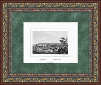 Симферополь, Крым. Старинная гравюра Симферополь, Крым. Старинная гравюра