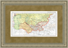 Казахская, Узбекская, Туркменская, Киргизская, Таджикская ССР, старинная карта