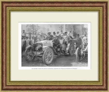 Автомобильный клуб Франции, иллюстрация 1901 года