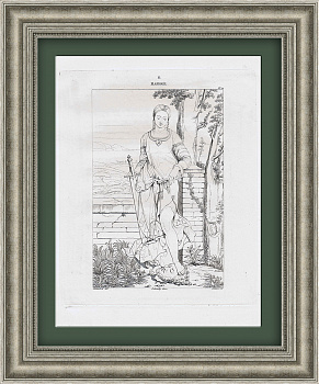 Юдифь. Гравюра с картины Джорджоне, редкость