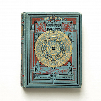 Виды Шотландии в 120 хромолитографиях, старинная книга Виды Шотландии в 120 хромолитографиях, старинная книга