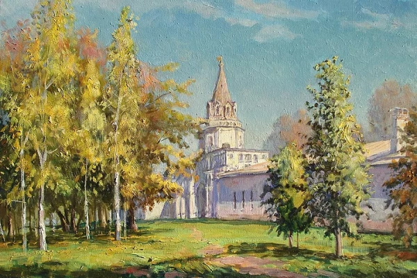 Усадьба Измайлово, сентябрь. Авторская живопись