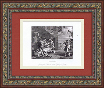 Англичане насмехаются над Францией перед началом Семилетней войны